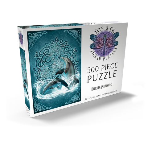 Celtic Dolphin 500 Puzzle Schachtel Ansicht2