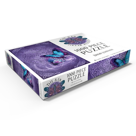 Alternative Darstellung des Puzzle-Motivs Keltischer Schmetterling - Brigid Ashwood – Puzzleteile: 1000