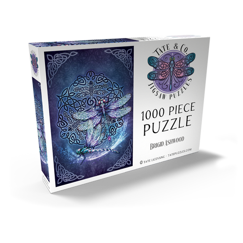 Celtic Dragonfly 1000 Puzzle Schachtel Ansicht2