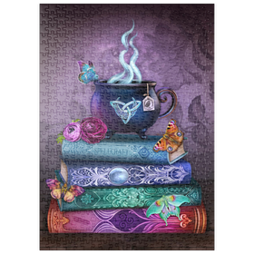 Darstellung des Puzzle Motivs Hexengebräu - Brigid Ashwood - Puzzleteile: 500