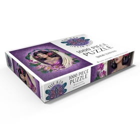 Darstellung des Puzzle Motivs Lotus-Engel - Brigid Ashwood - Puzzleteile: 1000
