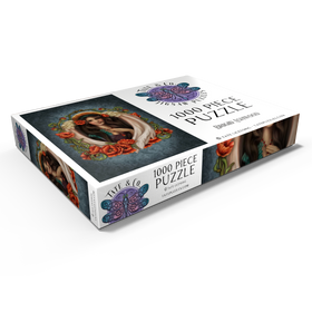 Darstellung des Puzzle Motivs Mohnblumen-Engel - Brigid Ashwood - Puzzleteile: 1000