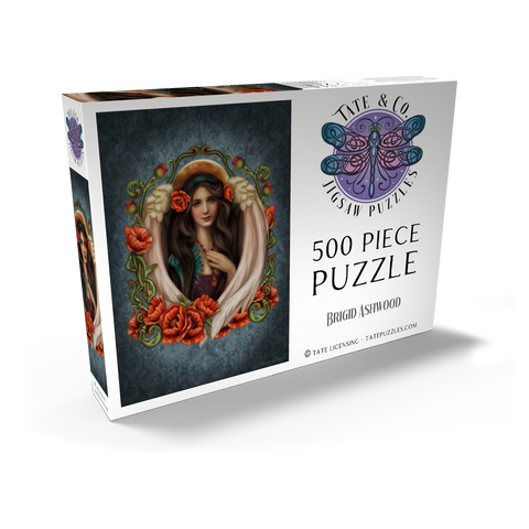 Poppy Angel 500 Puzzle Schachtel Ansicht2