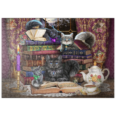 puzzleplate Storytime Cats 500 Puzzle