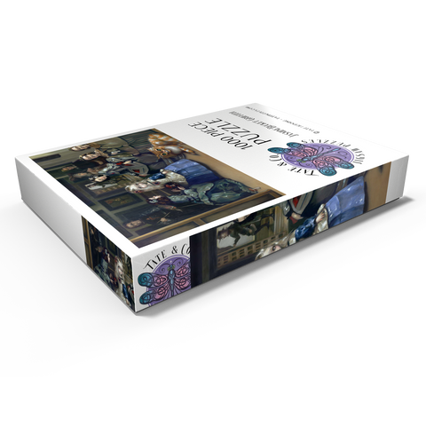 Alice and Las Meninas 1000 Puzzle Schachtel Ansicht1
