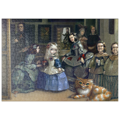 puzzleplate Alice and Las Meninas 500 Puzzle