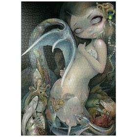 Darstellung des Puzzle Motivs Arcimboldo-Nixe - Jasmine Becket-Griffith - Puzzleteile: 1000