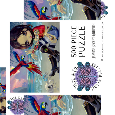 Bootstrap Betsy 500 Puzzle Schachtel 3D Modell