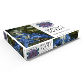 Alternative Darstellung des Puzzle-Motivs Tagträumendes Wunderland - Jasmine Becket-Griffith – Puzzleteile: 1000