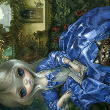 Darstellung des Puzzle Motivs Daydreaming Wonderland 1000 Puzzle 3D Modell