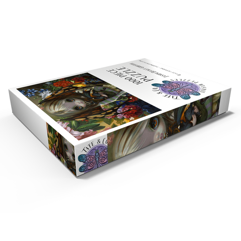 Flower Dragonling 1000 Puzzle Schachtel Ansicht1