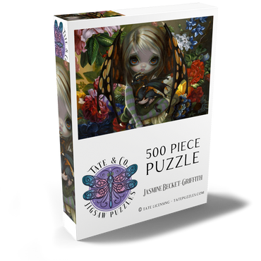 Flower Dragonling 500 Puzzle Schachtel Ansicht2