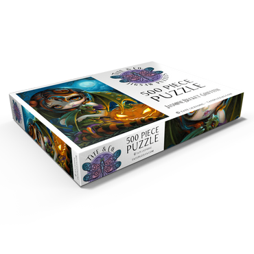 Halloween Dragonling 500 Puzzle Schachtel Ansicht1