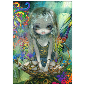 Darstellung des Puzzle Motivs Paisley - Jasmine Becket-Griffith - Puzzleteile: 500