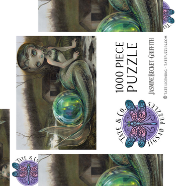Prairie Mermaid 1000 Puzzle Schachtel 3D Modell
