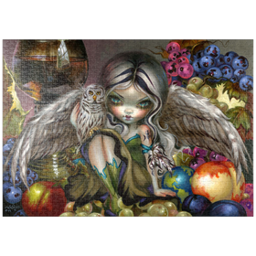 Darstellung des Puzzle-Motivs Stille Weisheit - Jasmine Becket-Griffith – Puzzleteile: 1000