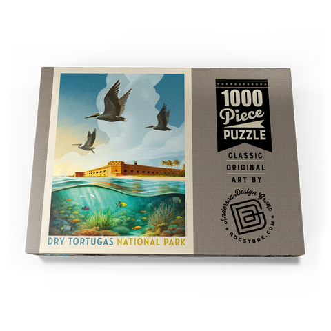 Dry Tortugas National Park: Riff-Ansicht 1000 Puzzle Schachtel Ansicht3