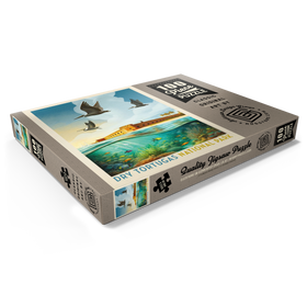 Darstellung des Puzzle Motivs Dry Tortugas National Park: Riff-Ansicht - Puzzleteile: 100