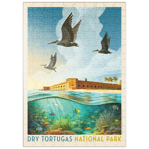 puzzleplate Dry Tortugas National Park: Riff-Ansicht 200 Puzzle