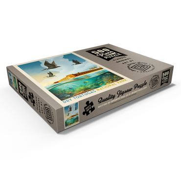 Dry Tortugas National Park: Riff-Ansicht 500 Puzzle Schachtel Ansicht1
