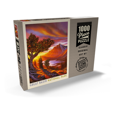 Darstellung des Puzzle Motivs Great Basin National Park: Bristlecone Sunrise 1000 Puzzle Schachtel Ansicht2