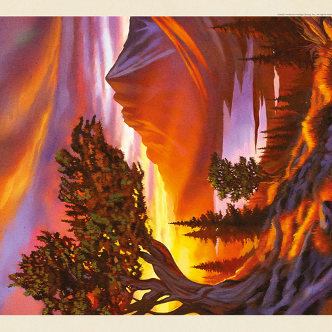 Darstellung des Puzzle Motivs Great Basin National Park: Bristlecone Sonnenaufgang Great Basin National Park: Bristlecone Sunrise 1000 Puzzle 3D Modell
