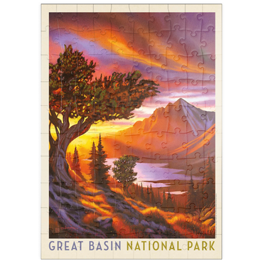 Darstellung des Puzzle Motivs puzzleplate Great Basin National Park: Bristlecone Sunrise 100 Puzzle