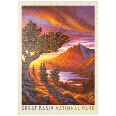 Darstellung des Puzzle Motivs puzzleplate Great Basin National Park: Bristlecone Sunrise 200 Puzzle