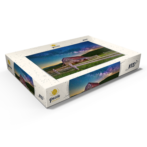 Rustic Barn Under the Milky Way 1000 Puzzle Schachtel Ansicht1