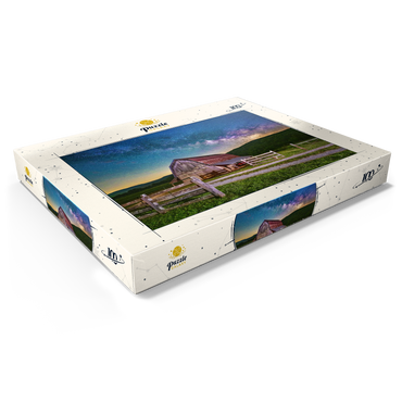 Rustic Barn Under the Milky Way 100 Puzzle Schachtel Ansicht1