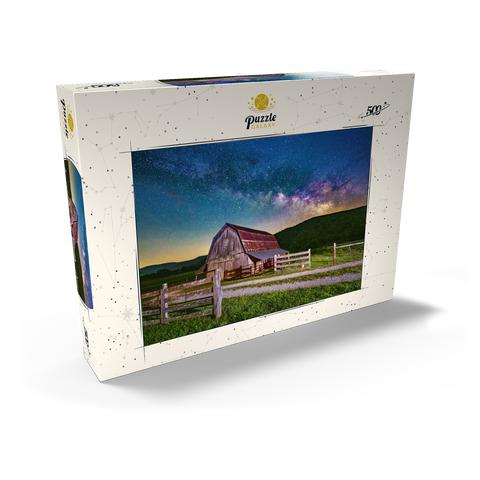 Rustic Barn Under the Milky Way 500 Puzzle Schachtel Ansicht2