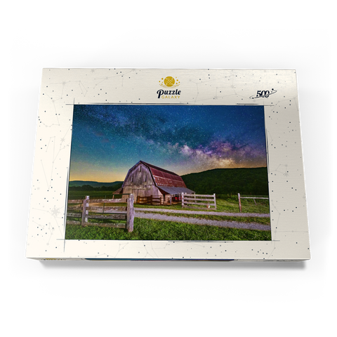Rustic Barn Under the Milky Way 500 Puzzle Schachtel Ansicht3