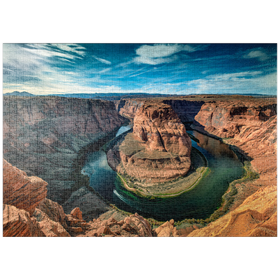 Darstellung des Puzzle Motivs Horseshoe Bend, Arizona - Puzzleteile: 1000