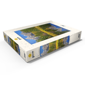 Alternative Darstellung des Puzzle-Motivs Grand Teton National Park - Bergspiegelung im Herbst – Puzzleteile: 1000