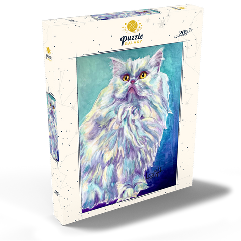 Colorful Persian Cat with Golden Eyes 200 Puzzle Schachtel Ansicht2