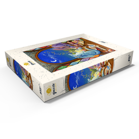 Darstellung des Puzzle Motivs Studie zum magischen Drachen - Puzzleteile: 1000