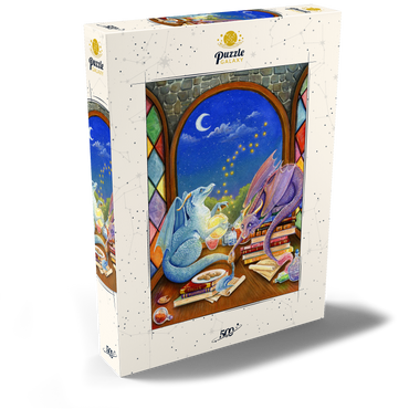 Magical Dragon Study 500 Puzzle Schachtel Ansicht2