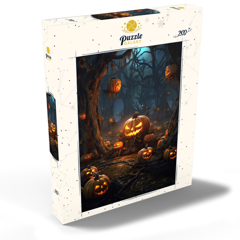 Enchanted Pumpkin Forest at Night 200 Puzzle Schachtel Ansicht2