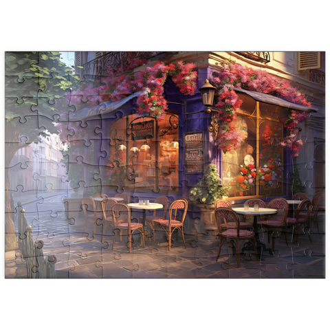puzzleplate Charming Parisian Café Corner 100 Puzzle