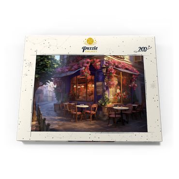 Charming Parisian Café Corner 200 Puzzle Schachtel Ansicht3