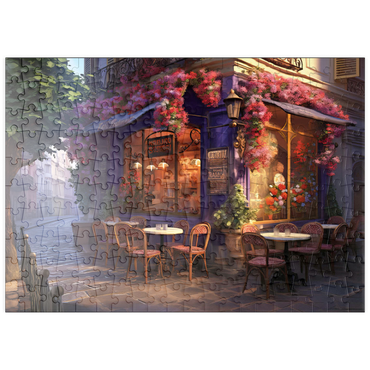 puzzleplate Charming Parisian Café Corner 200 Puzzle