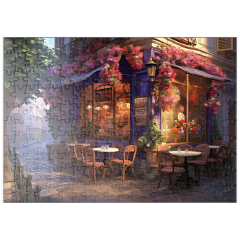 puzzleplate Charming Parisian Café Corner 200 Puzzle