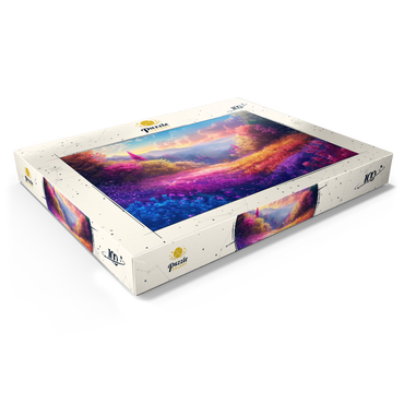Vivid Rainbow Forest Valley 100 Puzzle Schachtel Ansicht1