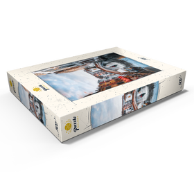Alternative Darstellung des Puzzle-Motivs Charmanter venezianischer Kanal mit Brücke – Puzzleteile: 500