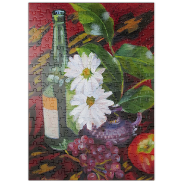 puzzleplate Still Life with Daisies and Fruit 200 Puzzle