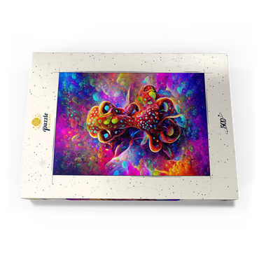 Darstellung des Puzzle Motivs Colorful Bioluminescent Underwater World 500 Puzzle Schachtel Ansicht3