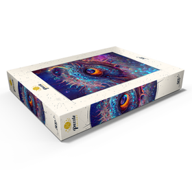 Darstellung des Puzzle Motivs Kosmisches Auge des Abgrunds Kreatur - Puzzleteile: 500