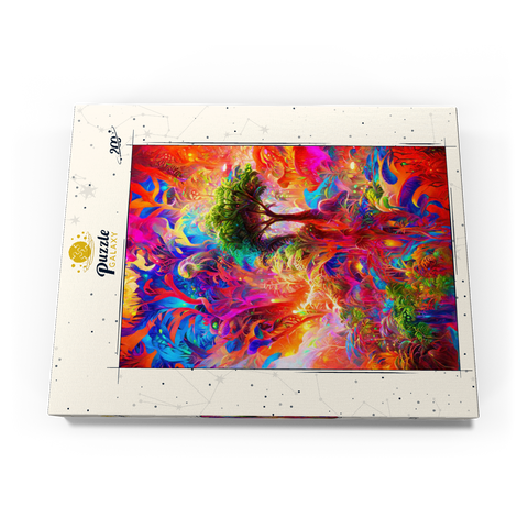 Luminous Fantasy Jungle Landscape 200 Puzzle Schachtel Ansicht3