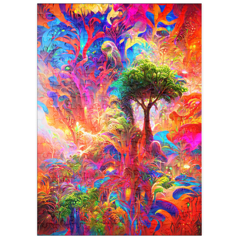 puzzleplate Luminous Fantasy Jungle Landscape 200 Puzzle