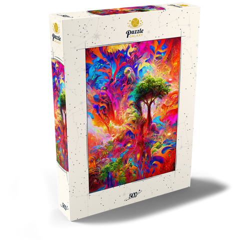 Luminous Fantasy Jungle Landscape 500 Puzzle Schachtel Ansicht2